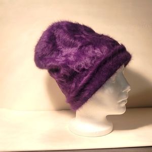 New Super soft & warm knit Angora beanie slouch hat